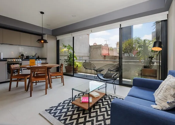 Apartment Majestic 1br With Balcony In Cuauhtemoc Mexico City